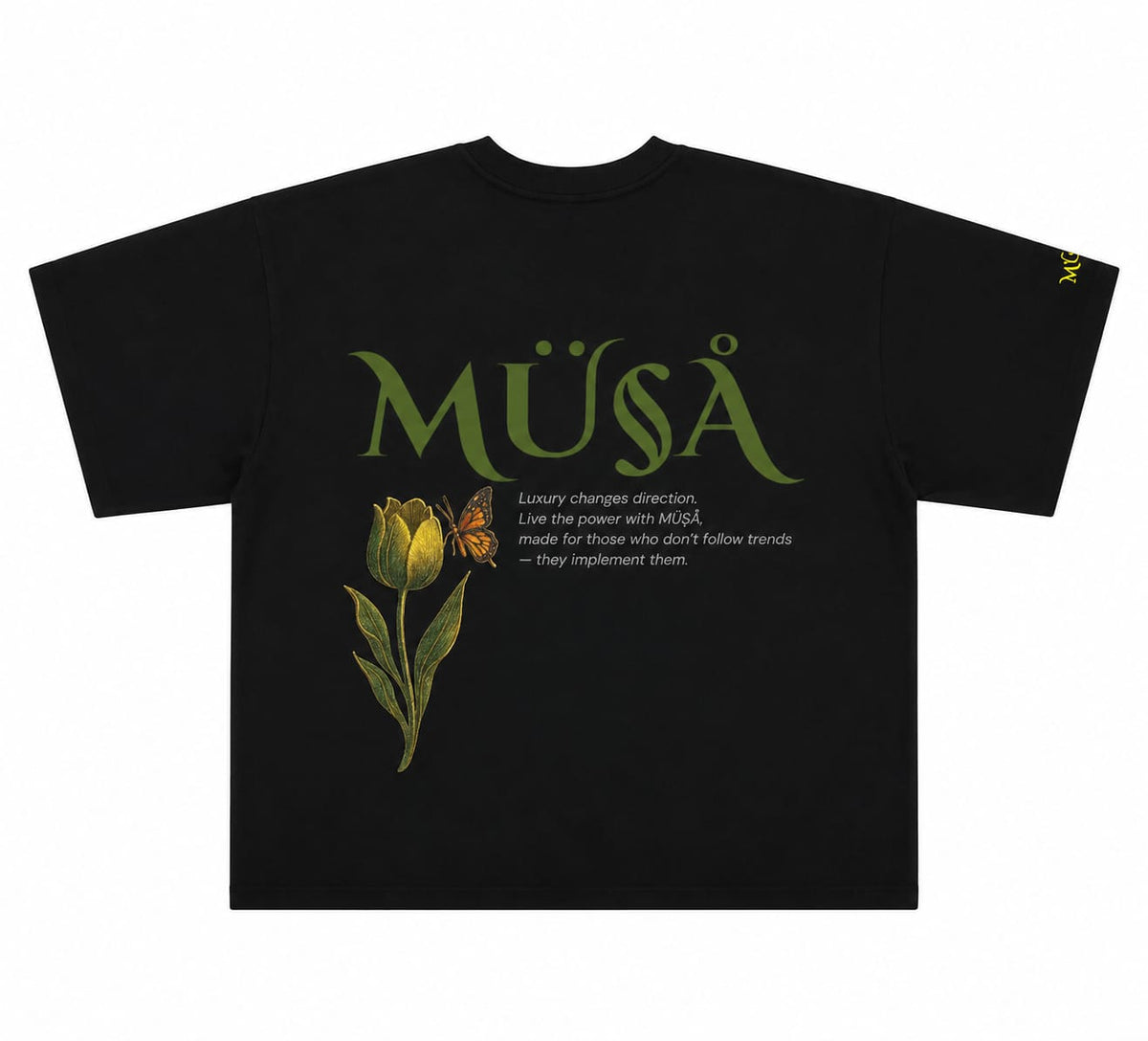 MÜ§Å Tulipan Oversize Boxy Tee - MS000013
