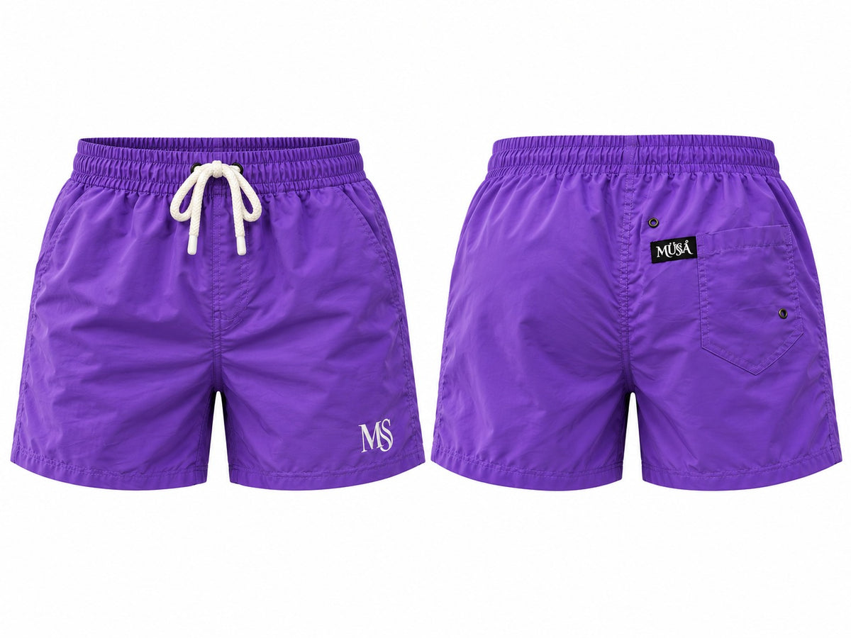 MÜ§Å BASIC SPORT SHORT — PURPLE EDITION - MS000091