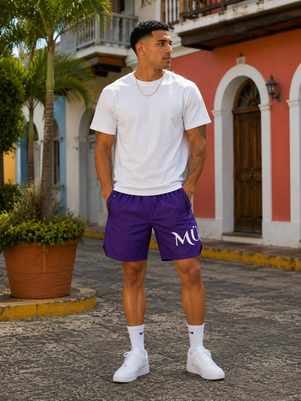 MÜ§Å Original Short Purple - MS000021