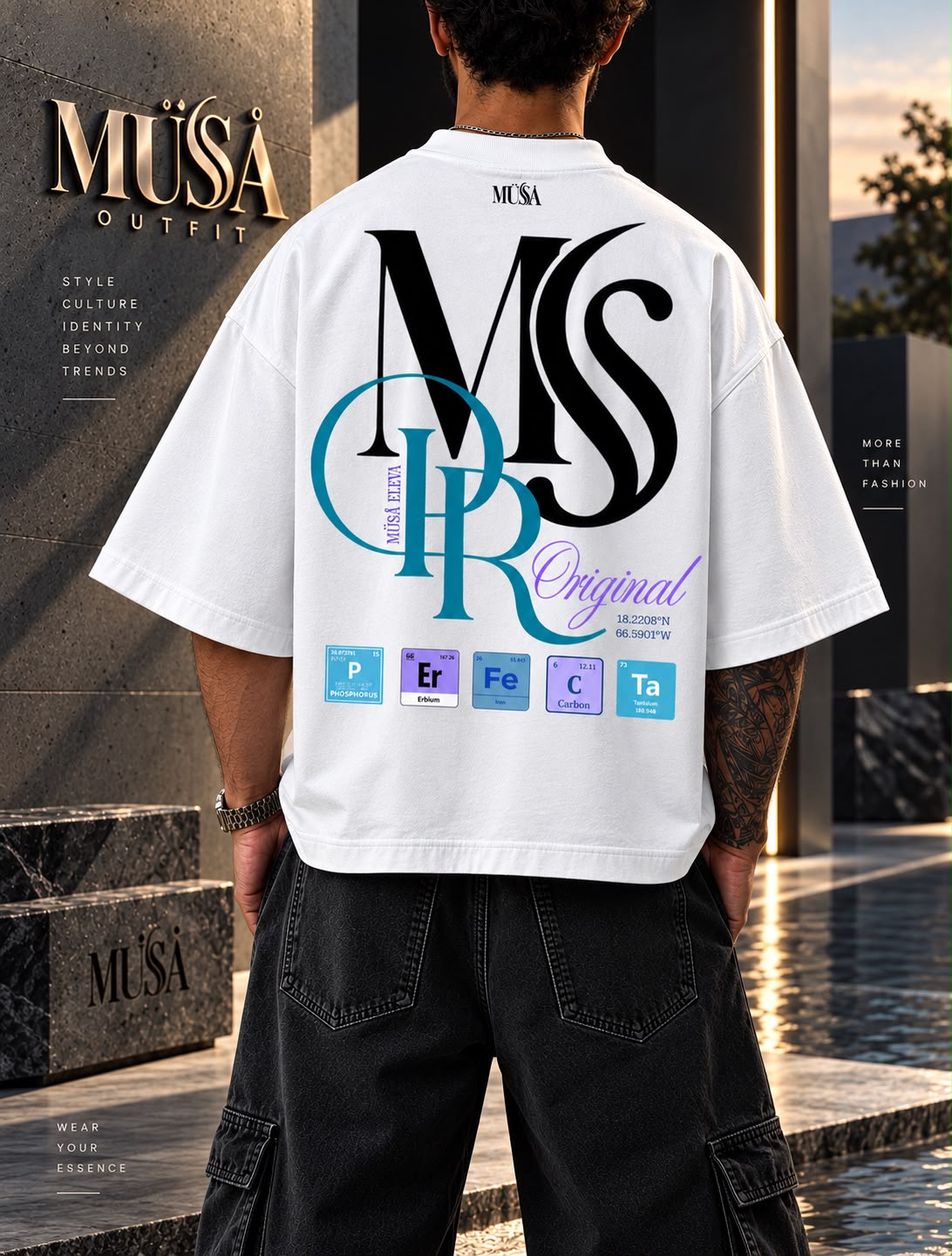 MÜ§Å  PErFeCTa Oversize Boxy Tee - MS000052