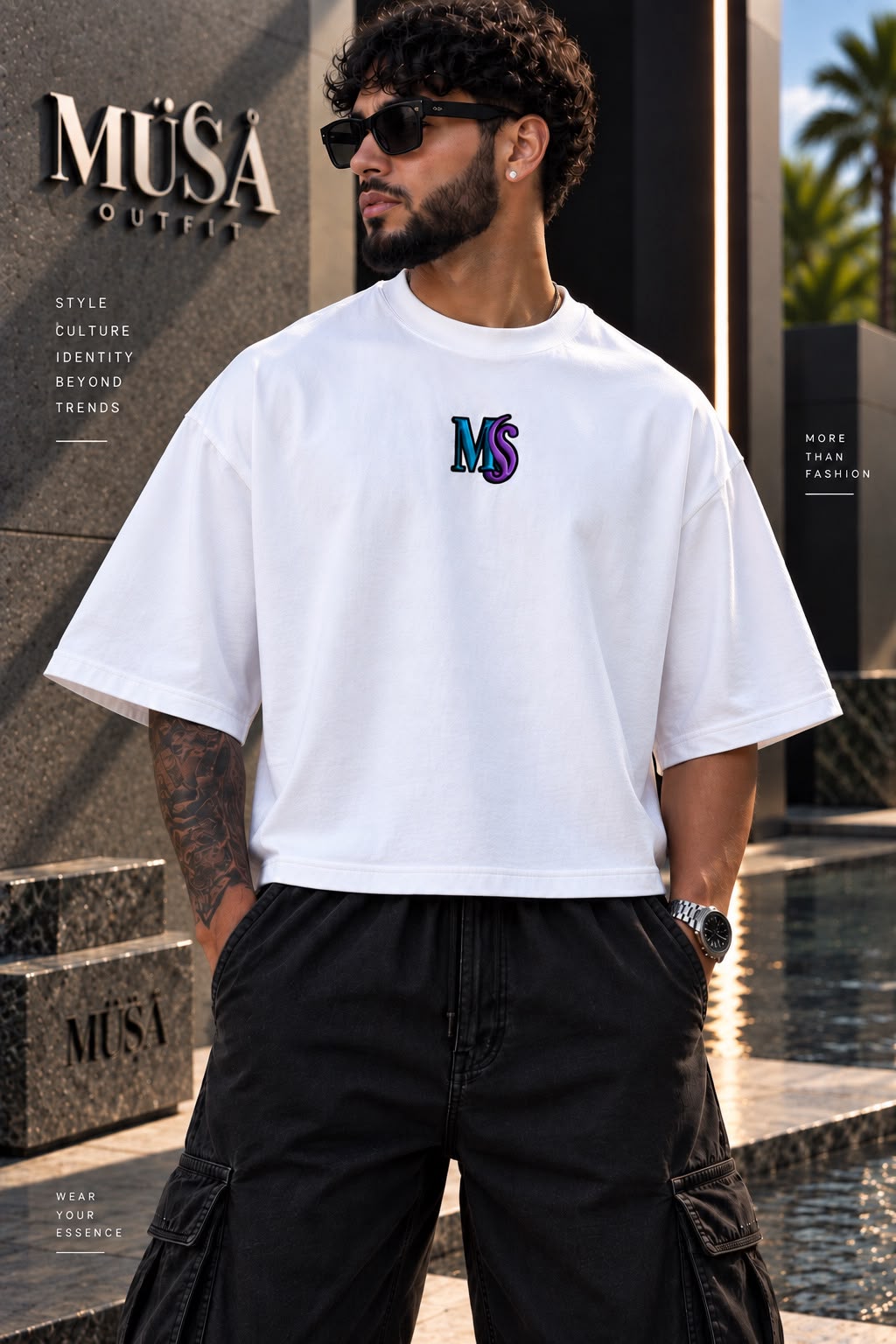 MÜ§Å  PErFeCTa Oversize Boxy Tee - MS000052