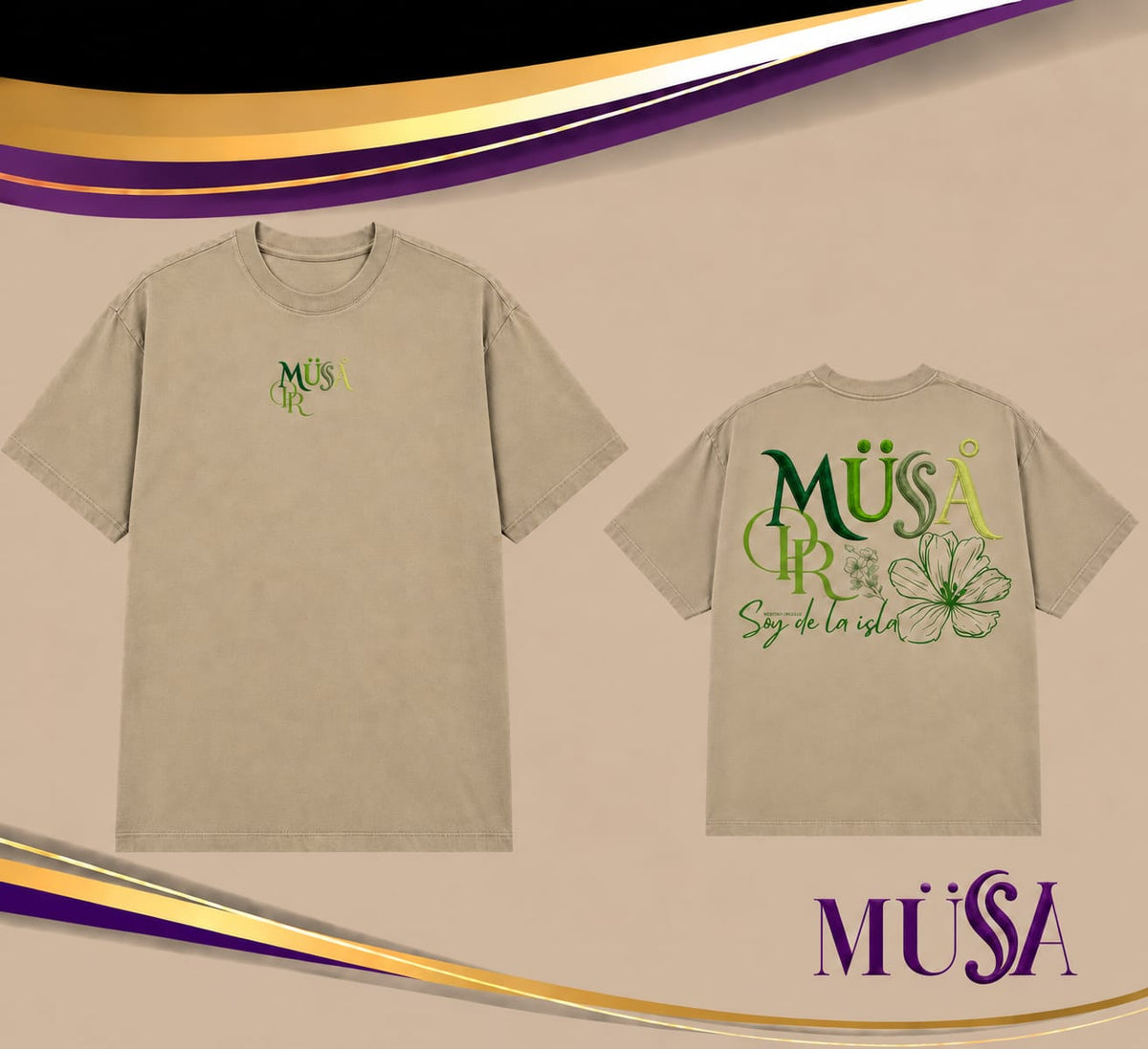MÜ§Å Soy De La Isla Cream Regular Fit - MS000009