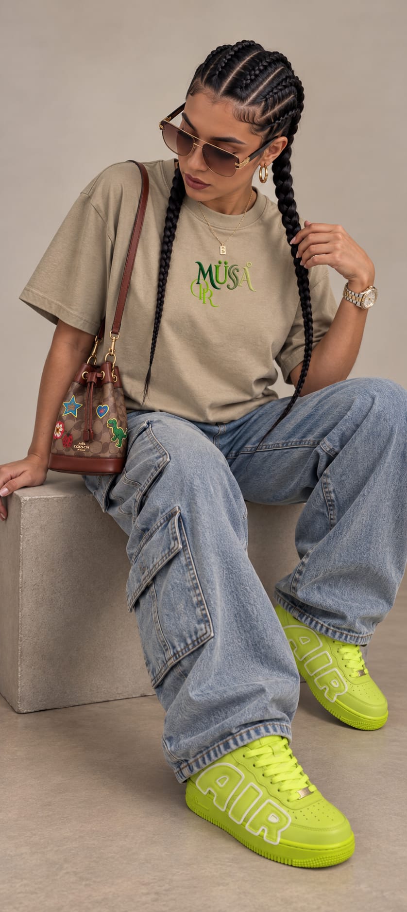 MÜ§Å Soy De La Isla Cream Regular Fit - MS000009