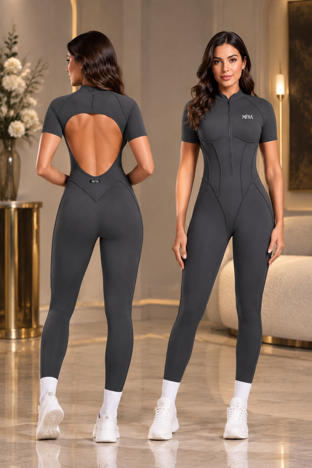 MÜ§Å Jades Jumpsuit Charcoal Grey Edition - MS000040