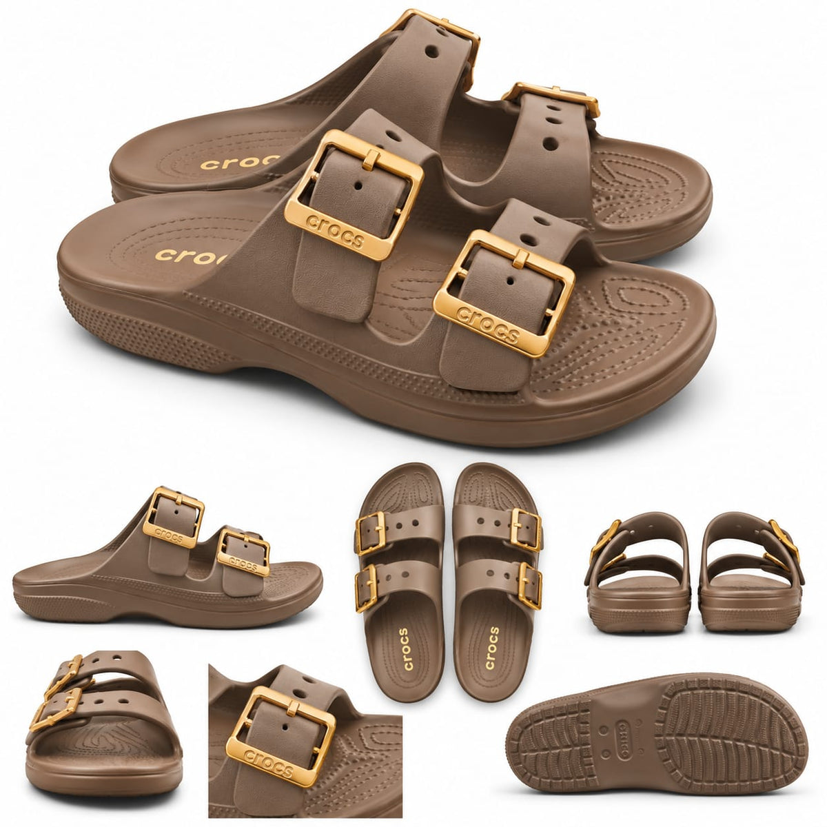 CROCS SATURDAY SANDALS BROWN - RS000003