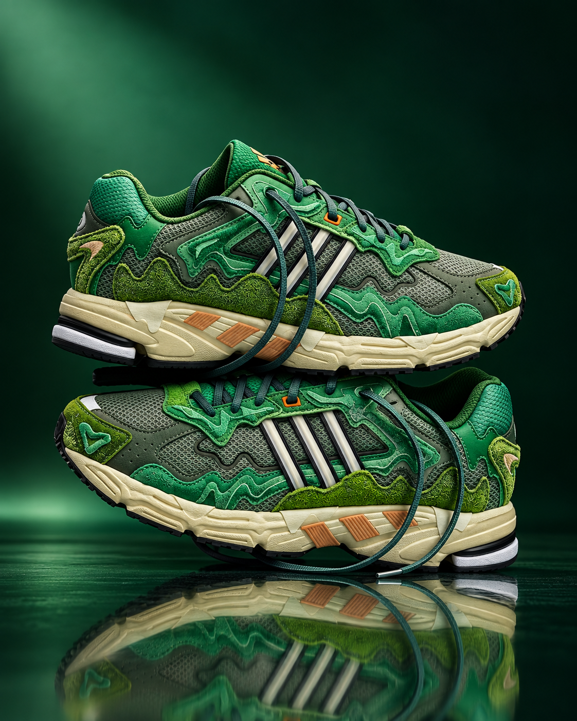 Adidas Response x Bad Bunny Custom Green P0000014